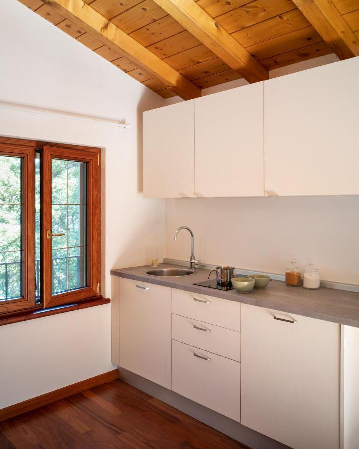 La Casetta, Appartamento Con Vista Lago E Montagne San Zeno di Montagna Eksteriør billede
